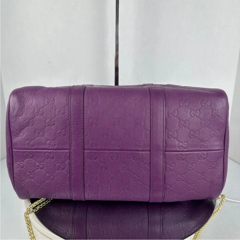 🛑FLASH SALE🛑 Gucci logo Boston bag with unbranded chain - Picture 3 of 12